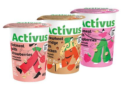 Mazuma.lt | „Avižinių; grikių dribsnių košė ACTIVUS, 3 rūšių, 60 g ...