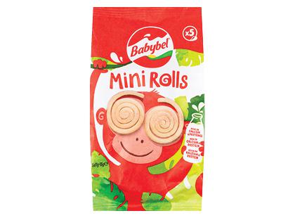 Lydytas sūris BABYBEL MINI ROLLS*, 38 % rieb. s. m., 1 pak. (5 vnt. × 17 g)