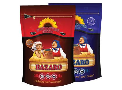 Juodosios kepintos saulėgrąžų sėklos BAZARO*, 2 rūšių, 300 g