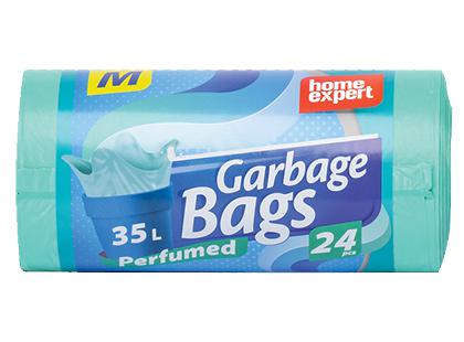 Šiukšlių maišai HOME EXPERT*, 35 l, 1 rit. (24 vnt.)