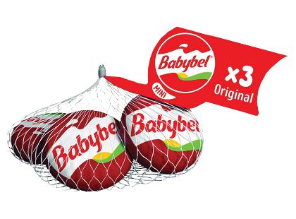 Lydytas sūris MINI BABYBEL*, 45 % rieb. s. m., 60 g
