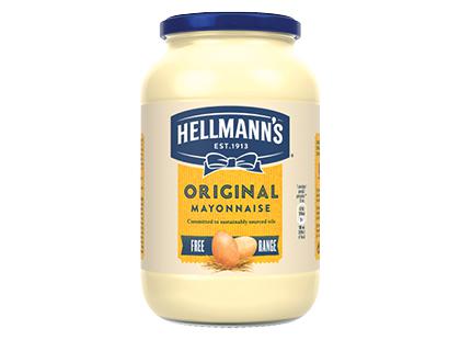 Majonezas HELLMANN’S ORIGINAL*, 76 % rieb., 855 ml