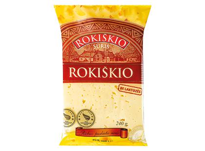 Fermentinis ROKIŠKIO sūris*, 45 % rieb. s. m., 240 g