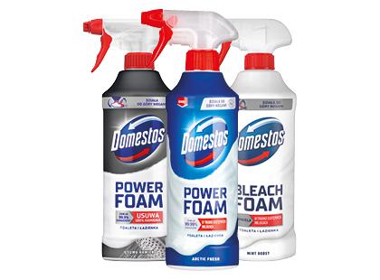 Tualeto valymo putos DOMESTOS*, 3 rūšių, 435 ml