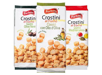 Duonelės PIU BUONO*, 3 rūšių, 150 g