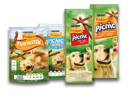 Prekė: Šunų skanėstams PURINA FRISKIES