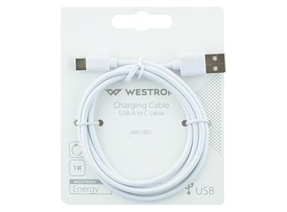 Laidas USB A-C WESTROM*, 1 vnt.
