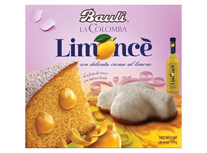 Pyragas BAULI COLOMBA LIMONCE su citrinų kremo įdaru, 750 g