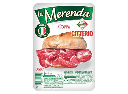 Vytinta pjaustyta kiaulienos sprandinė LA MERENDA*, I r., 30 g