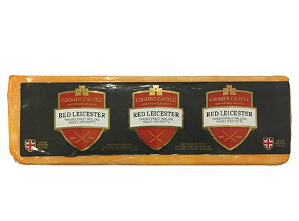 Prekė: Kietasis sūris DRAGON RED LEICESTER, 48 % rieb. s. m., 1 kg