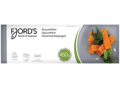 Šaldyti žuvų piršteliai FJORDS*, 450 g