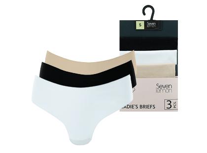 Moteriškos kelnaitės SEVEN LEMON*, XS–L dydžiai, 1 pak. (3 vnt.)