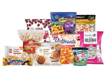 Perkant 2 ar daugiau šaldytos produkcijos, taikoma 30 % nuolaida*