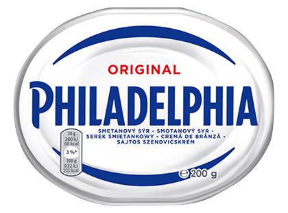 Tepamasis sūris PHILADELPHIA ORIGINAL, 21,5 % rieb. s. m., 200 g