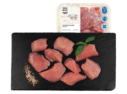 Šviežia kiauliena guliašui ruošti WELL DONE*, 400 g