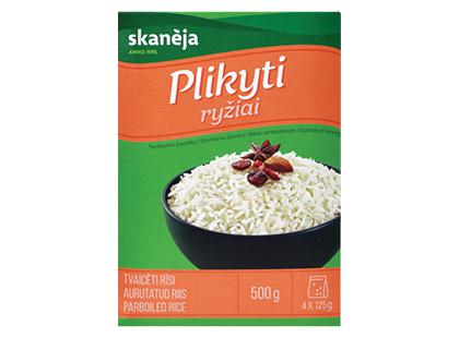 Plikyti ryžiai SKANĖJA*, 1 dėž. (4 pak. × 125 g)