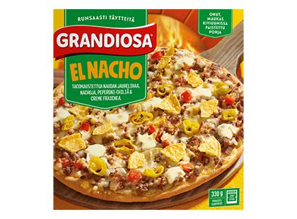 Šaldyta pica GRANDIOSA su jautiena ir traškučiais*, 220 g