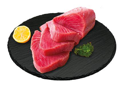 Atšildyta gelsvauodegių tunų filė, 1 kg