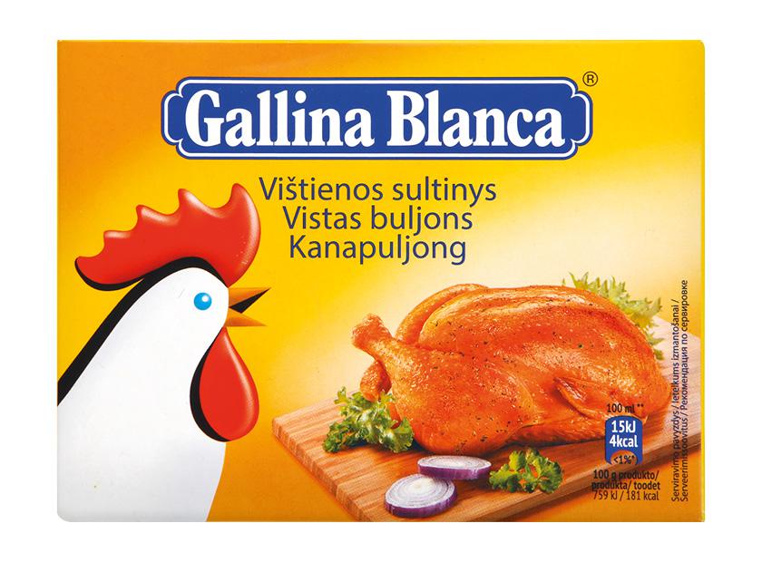 Vištienos sultinio kubeliai GALLINA BLANCA, 150 g