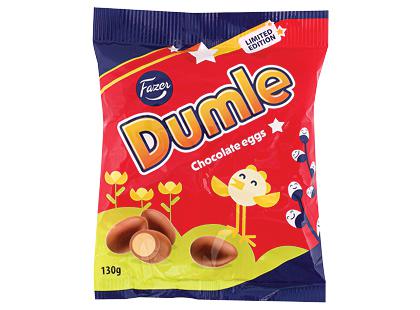 Šokoladiniai kiaušiniai DUMLE*, 130 g