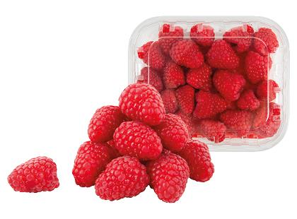 Lietuviškos avietės, fasuotos, 125 g