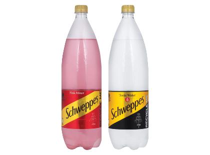 Prekė: Gazuotas gaivusis gėrimas SCHWEPPES*, 2 rūšių, 1,5 l