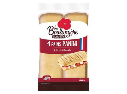 Paninių duonelės LA BOULANGERE*, 1 pak. (4 vnt. × 75 g)