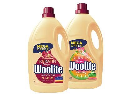 Skystasis skalbiklis WOOLITE KERATIN*, 2 rūšių, 4,5 l (72 skalb.)