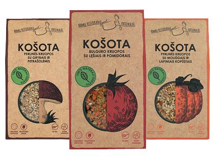 Kruopų košė NAMŲ RESTORANO PATIEKALAI*, 3 rūšių, 200 g