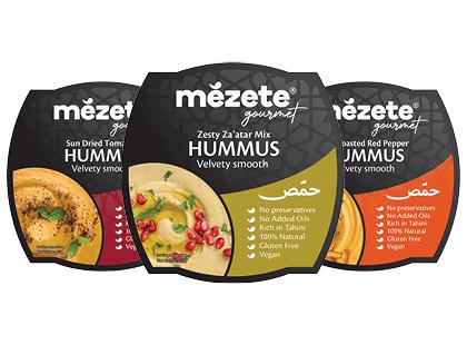 Avinžirnių užtepėlė MEZETE*, 3 rūšių, 215 g