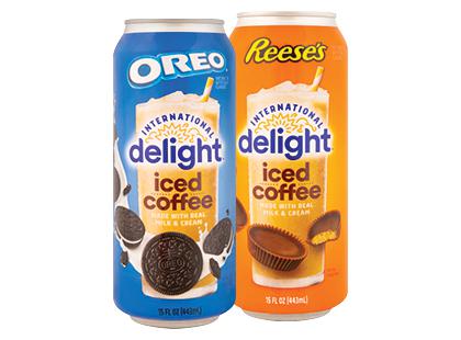 Šalta kava INTERNATIONAL DELIGHT OREO; REESE’S*, 2 rūšių, 443 ml