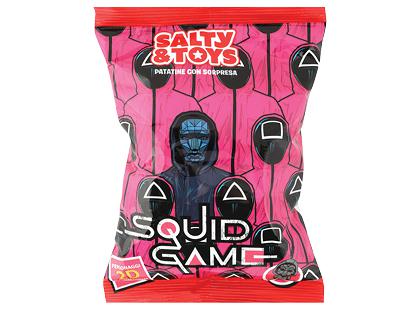 Bulvių traškučiai-lazdelės SQUID GAME*, 30 g