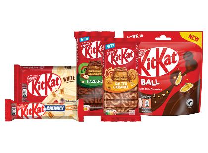 Šokolado plytelėms ir batonėliams KIT KAT*