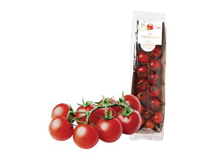 Prekė: Uoginiai pomidorai su šakelėmis, fasuoti, 200 g