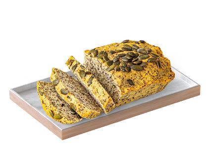 Prekė: Duona su ispaninių šalavijų ir moliūgų sėklomis, 250 g, 1 vnt.