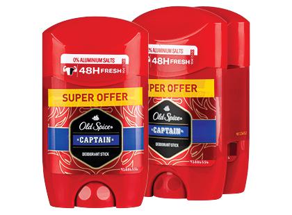 Vyriškas dezodorantas OLD SPICE*, 1 rink. (2 vnt. × 50 ml)