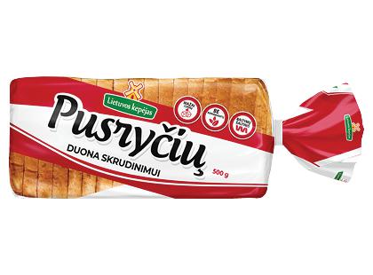 LIETUVOS KEPĖJO raikyta PUSRYČIŲ duona skrudinimui*, 500 g