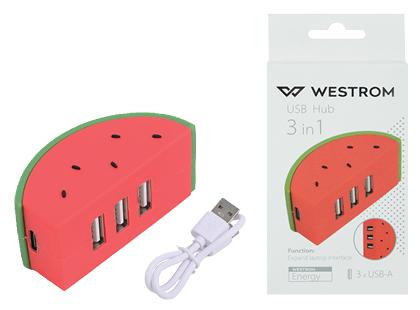USB šakotuvas WESTROM*, 1 vnt.