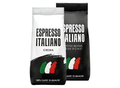 Kavos pupelės ESPRESSO ITALIANO, 2 rūšių, 1 kg