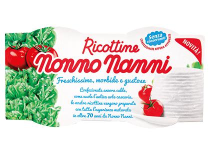 Sūris RICOTTINE NONNO NANNI*, 50 % rieb. s. m., 200 g