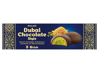 Valgomieji Dubajaus šokolado stiliaus ledai BOUJEE*, 200 g