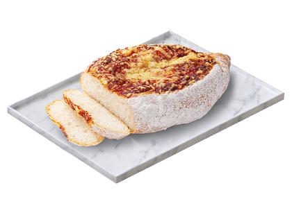 Itališka duona su sūriu, su mažai cukrų, 450 g, 1 vnt.