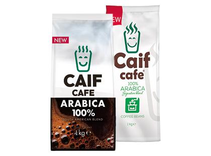 Kavos pupelės CAIF CAFÉ, 2 rūšių, 1 kg