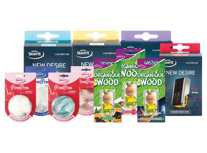 Perkant 2 ar daugiau automobilių oro gaiviklių TASOTTI, taikoma 40 % nuolaida*