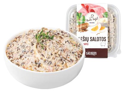 Lęšių salotos su kumpiu*, fasuotos, 300 g