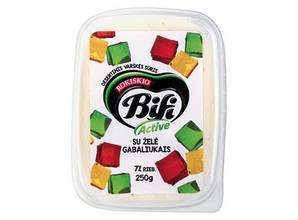 Desertinis varškės sūris BIFI ACTIVE su želės gabaliukais, 250 g