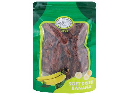 Džiovinti bananai GĖRYBIŲ RAGAS, fasuoti, 250 g