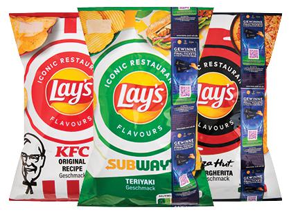 Bulvių traškučiai LAY’S*, 3 rūšių, 150 g