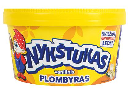 Valgomieji ledai indelyje NYKŠTUKAS*, 400 g