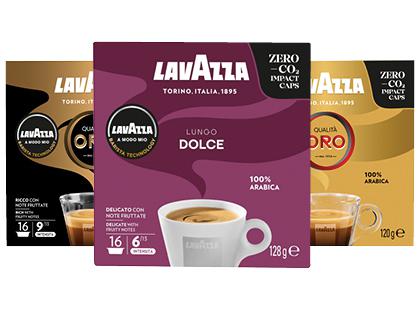 Kavos kapsulės LAVAZZA*, 3 rūšių, 16 vnt.